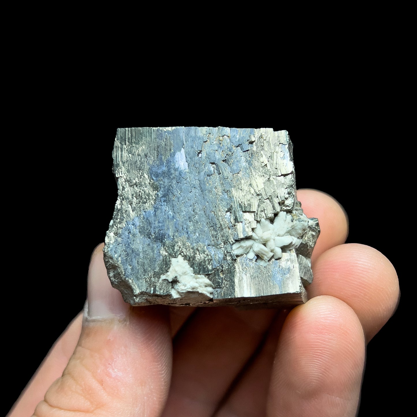 Pyrite with Molybdenite