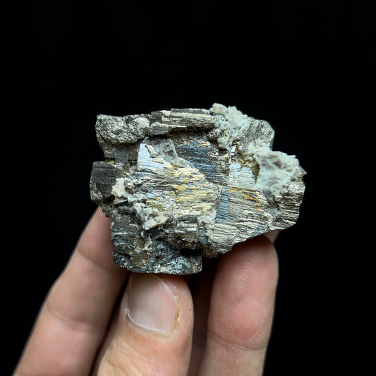 Pyrite with Molybdenite