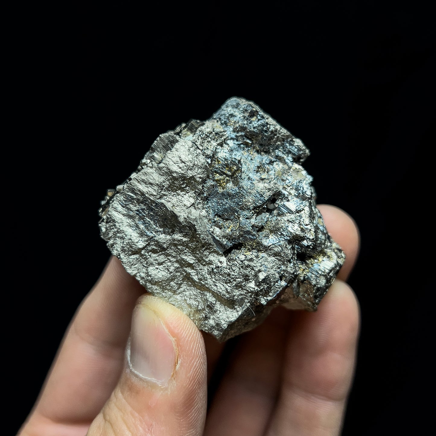 Pyrite with Molybdenite