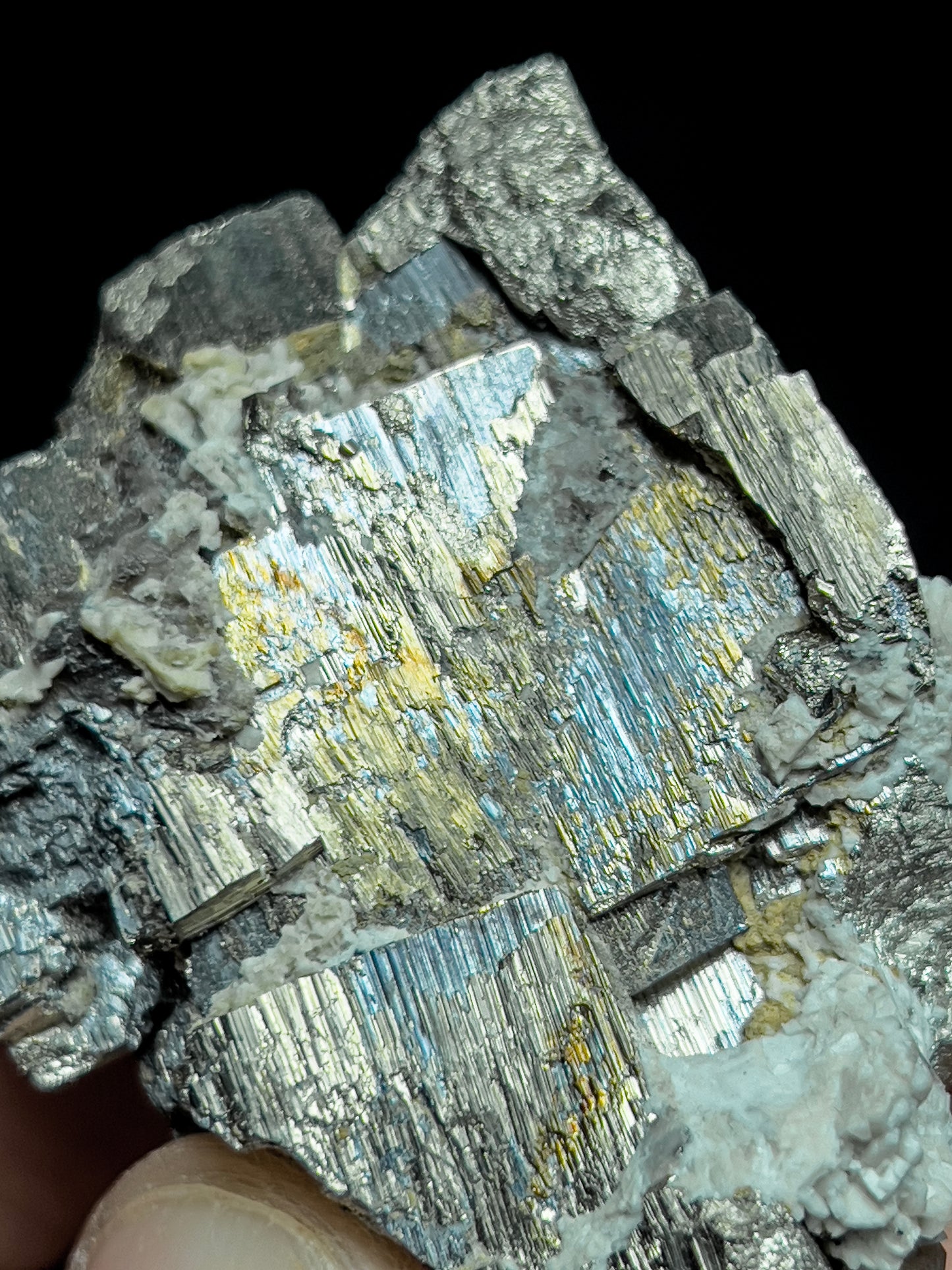 Pyrite with Molybdenite