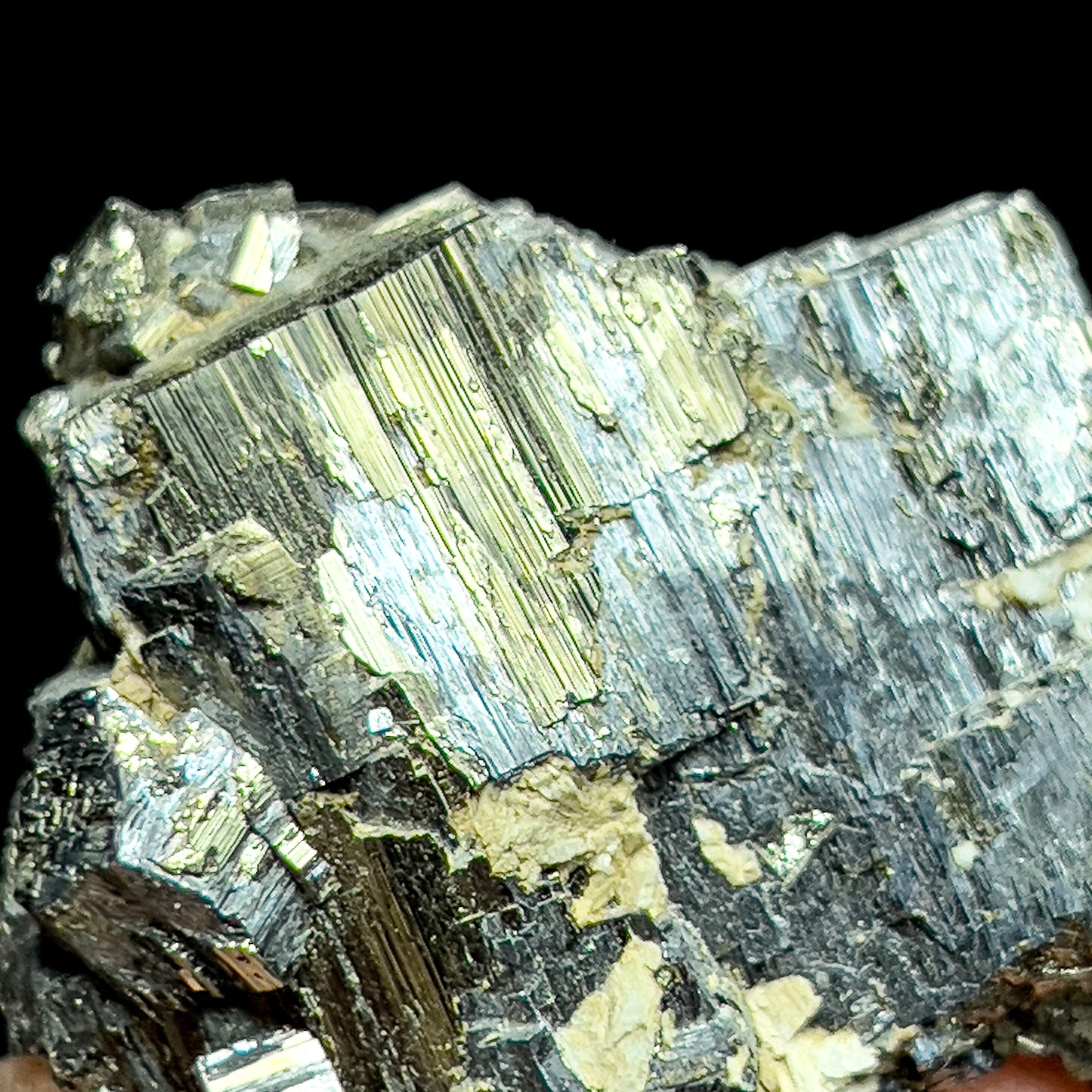 Pyrite with Molybdenite