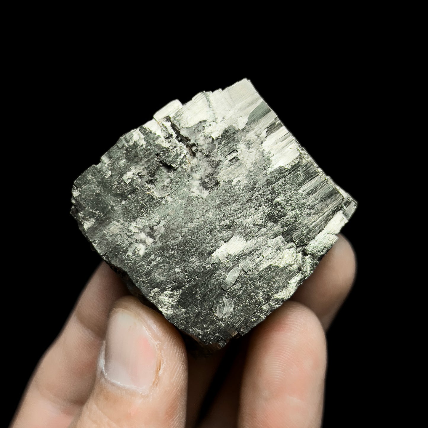 Pyrite with Molybdenite