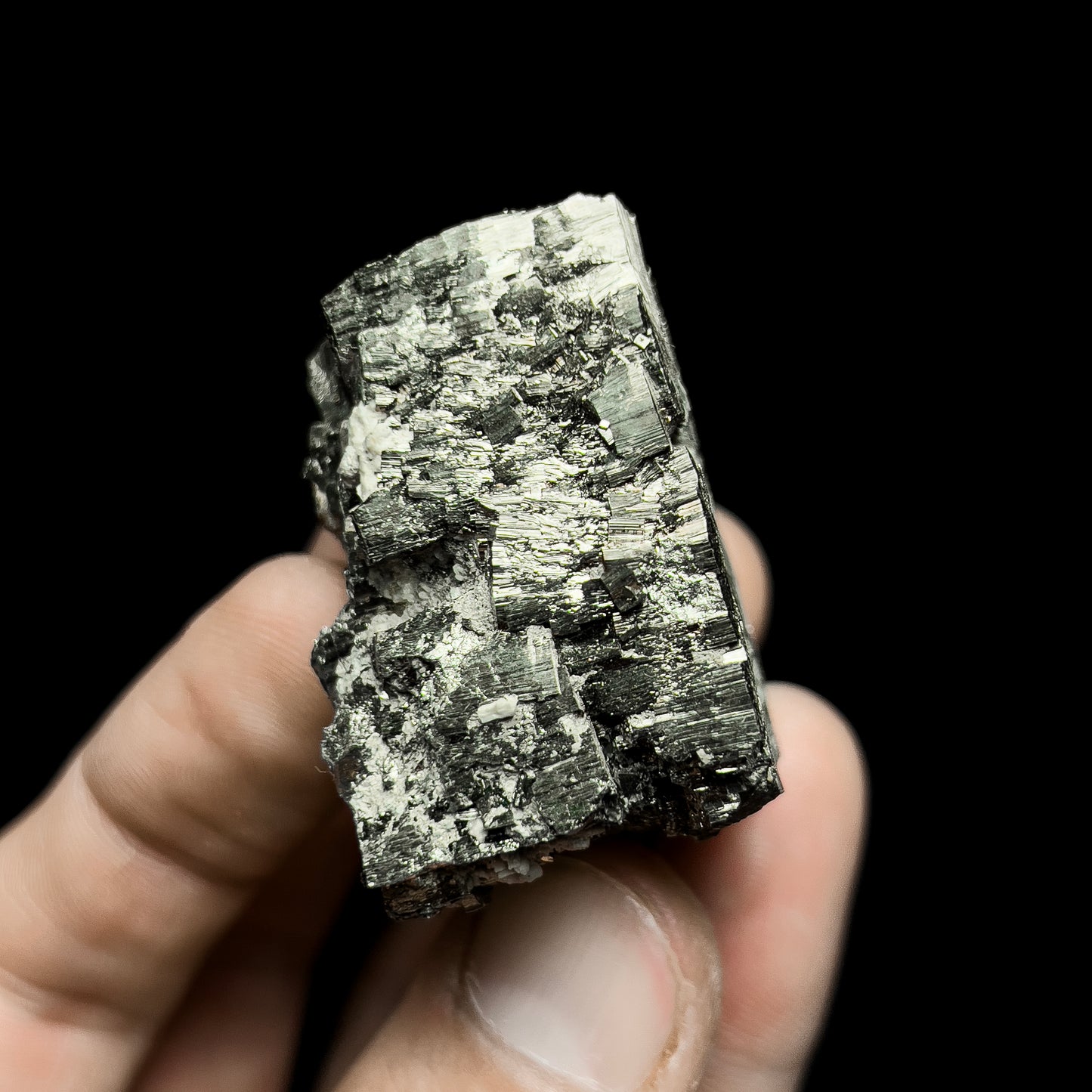 Pyrite with Molybdenite