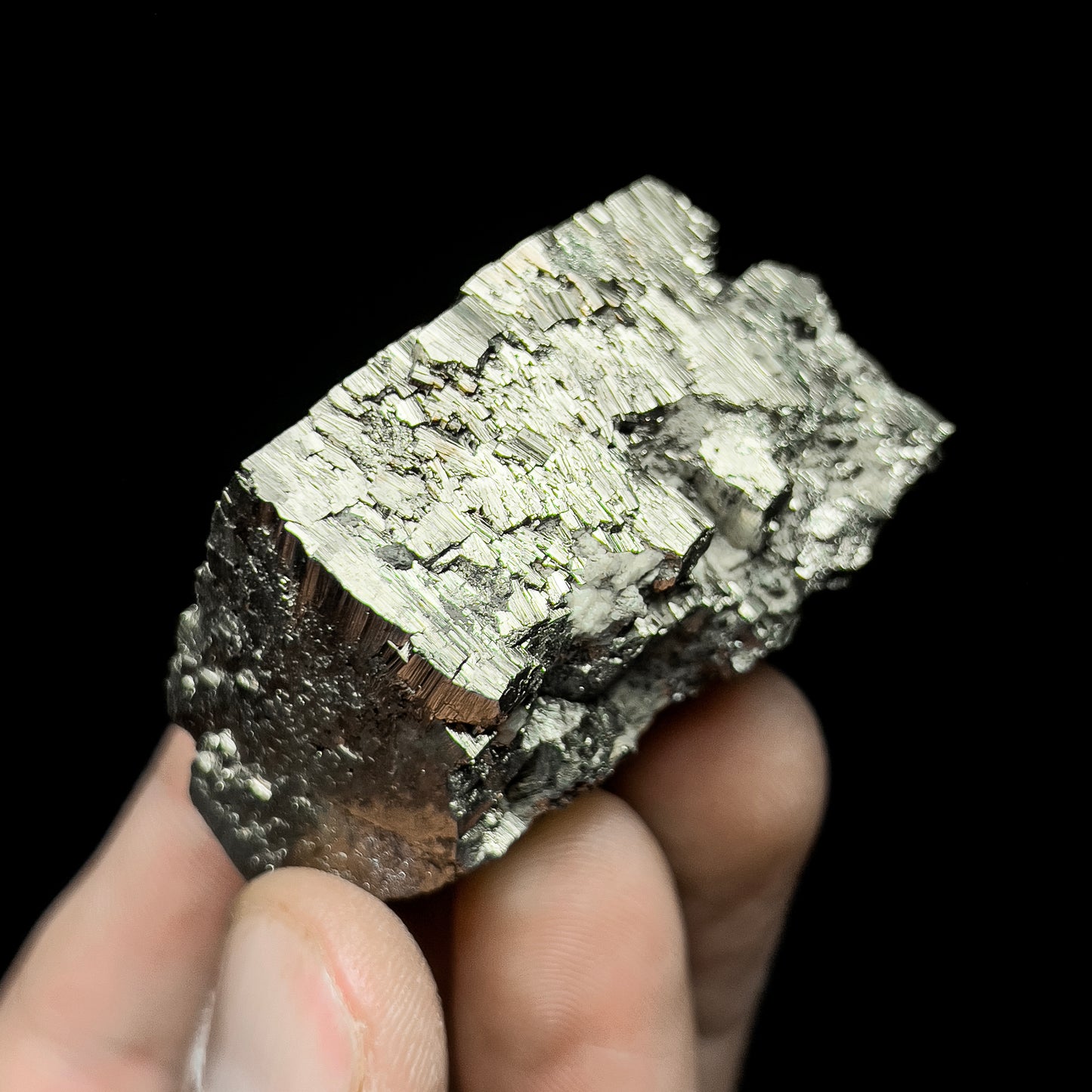 Pyrite with Molybdenite