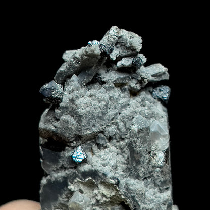 Brookite on Smoky Quartz