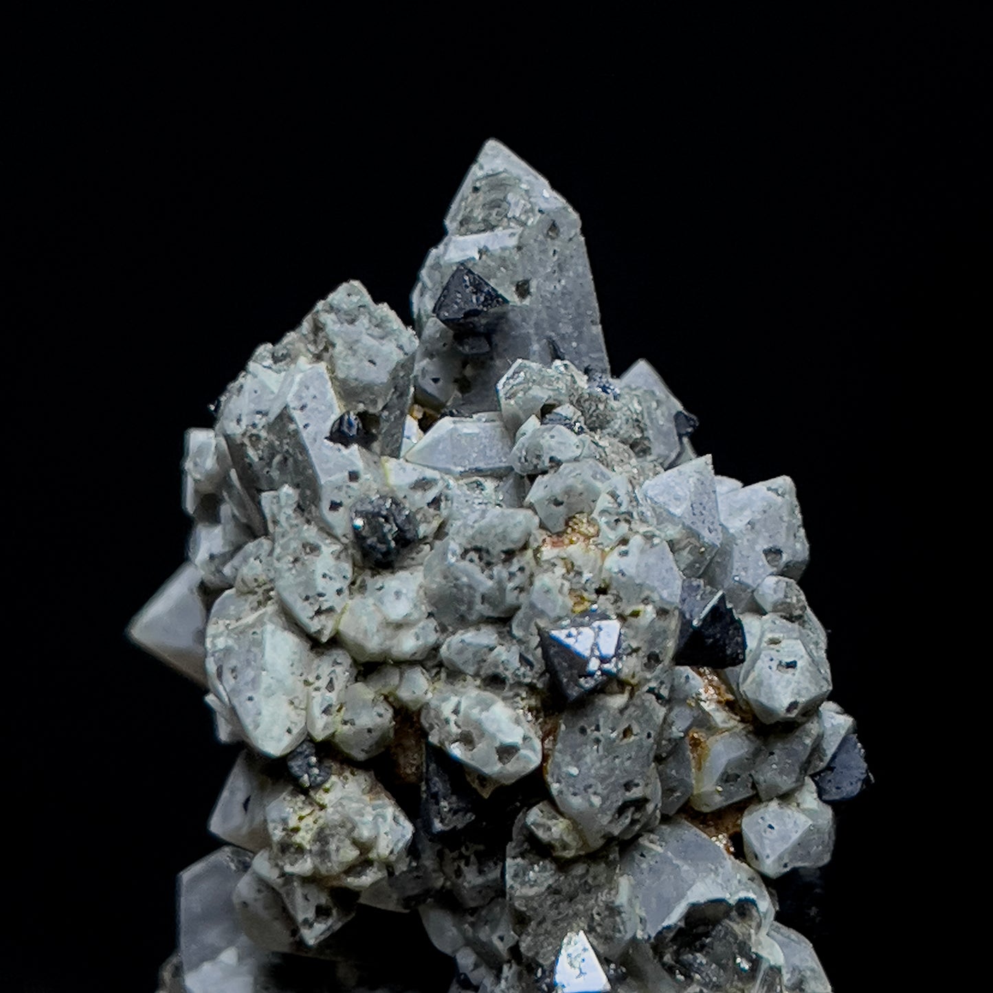 Brookite on Smoky Quartz