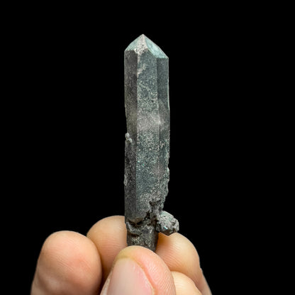 Brookite on Smoky Quartz