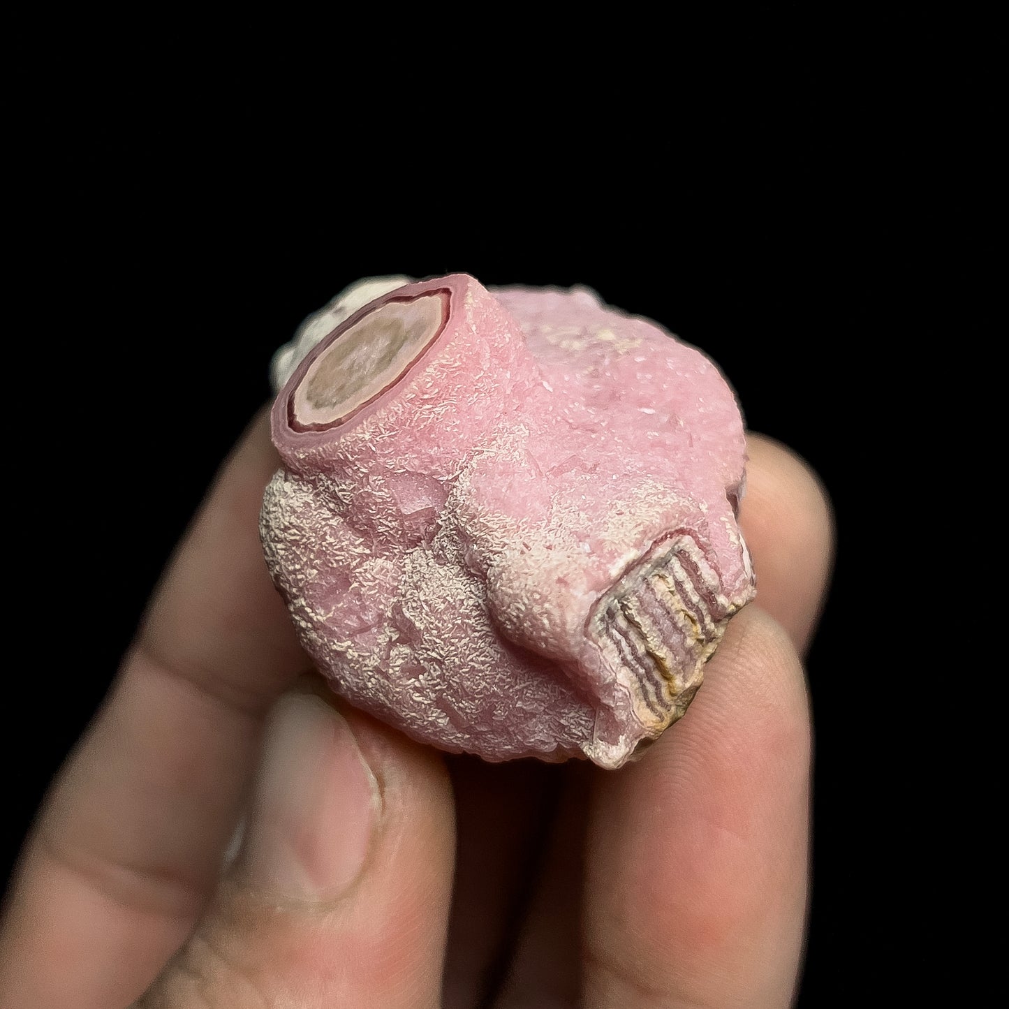 Rhodochrosite (polished)