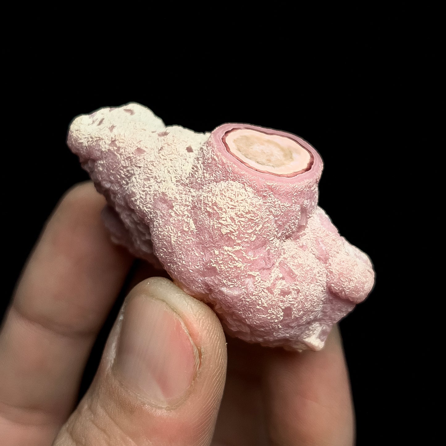 Rhodochrosite (polished)
