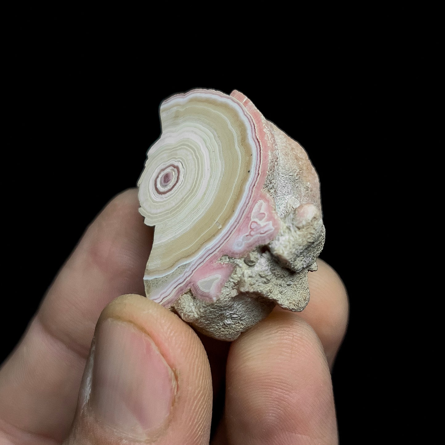 Rhodochrosite (polished)