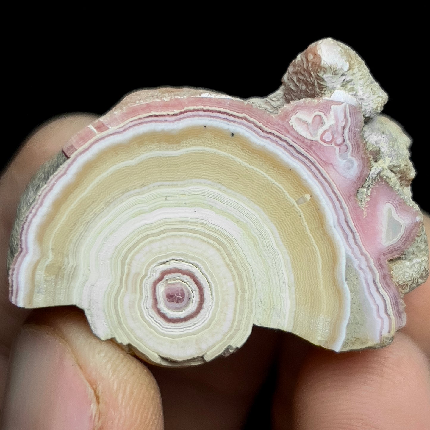 Rhodochrosite (polished)
