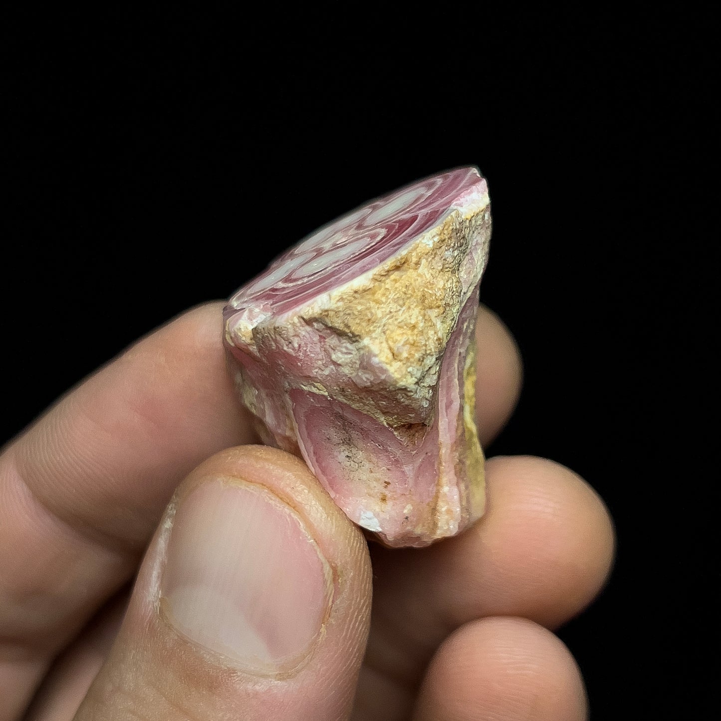 Rhodochrosite (polished)