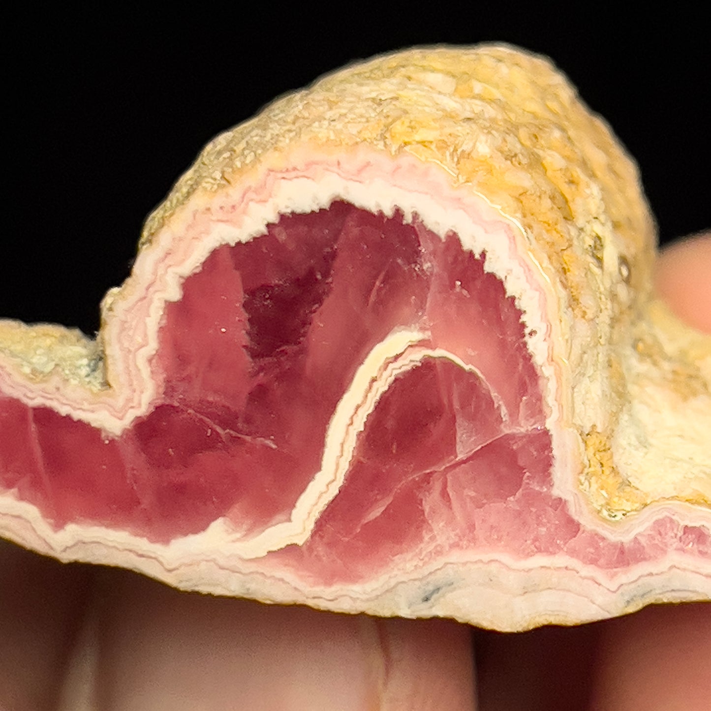 Rhodochrosite (polished)