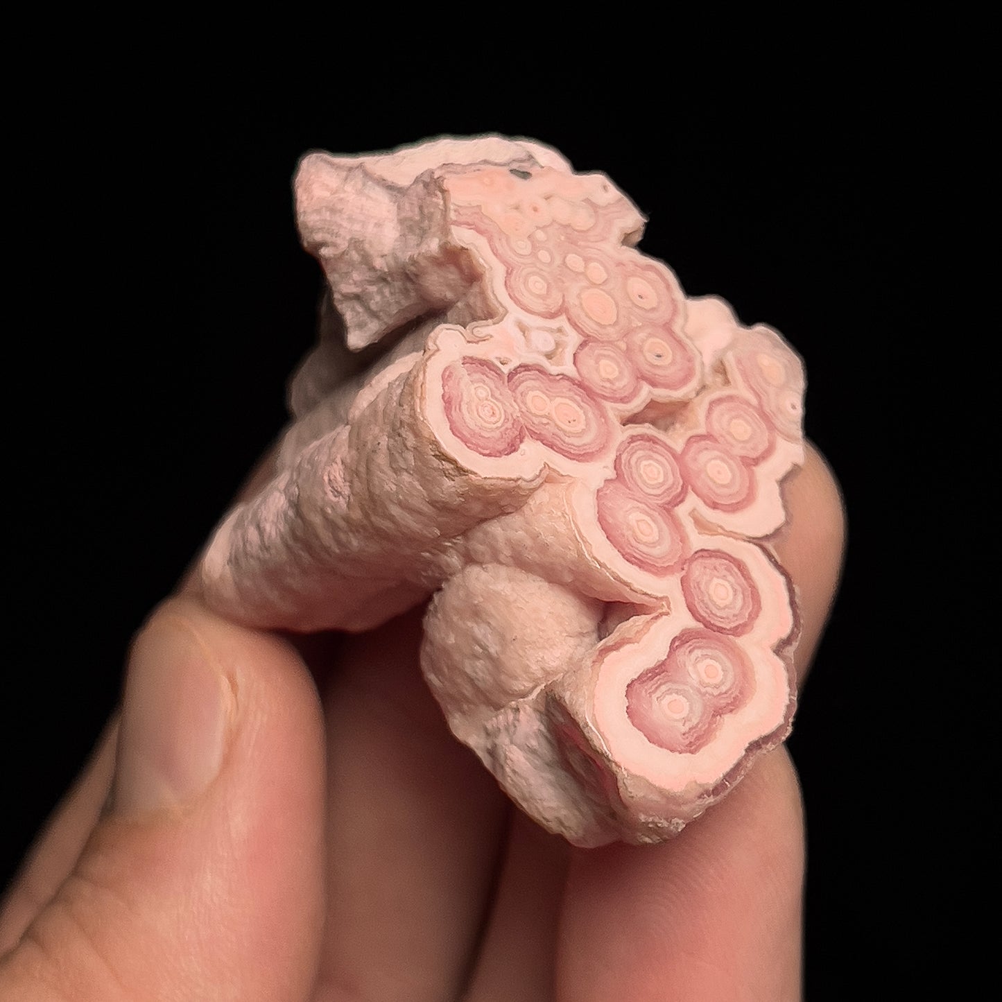 Rhodochrosite (polished)