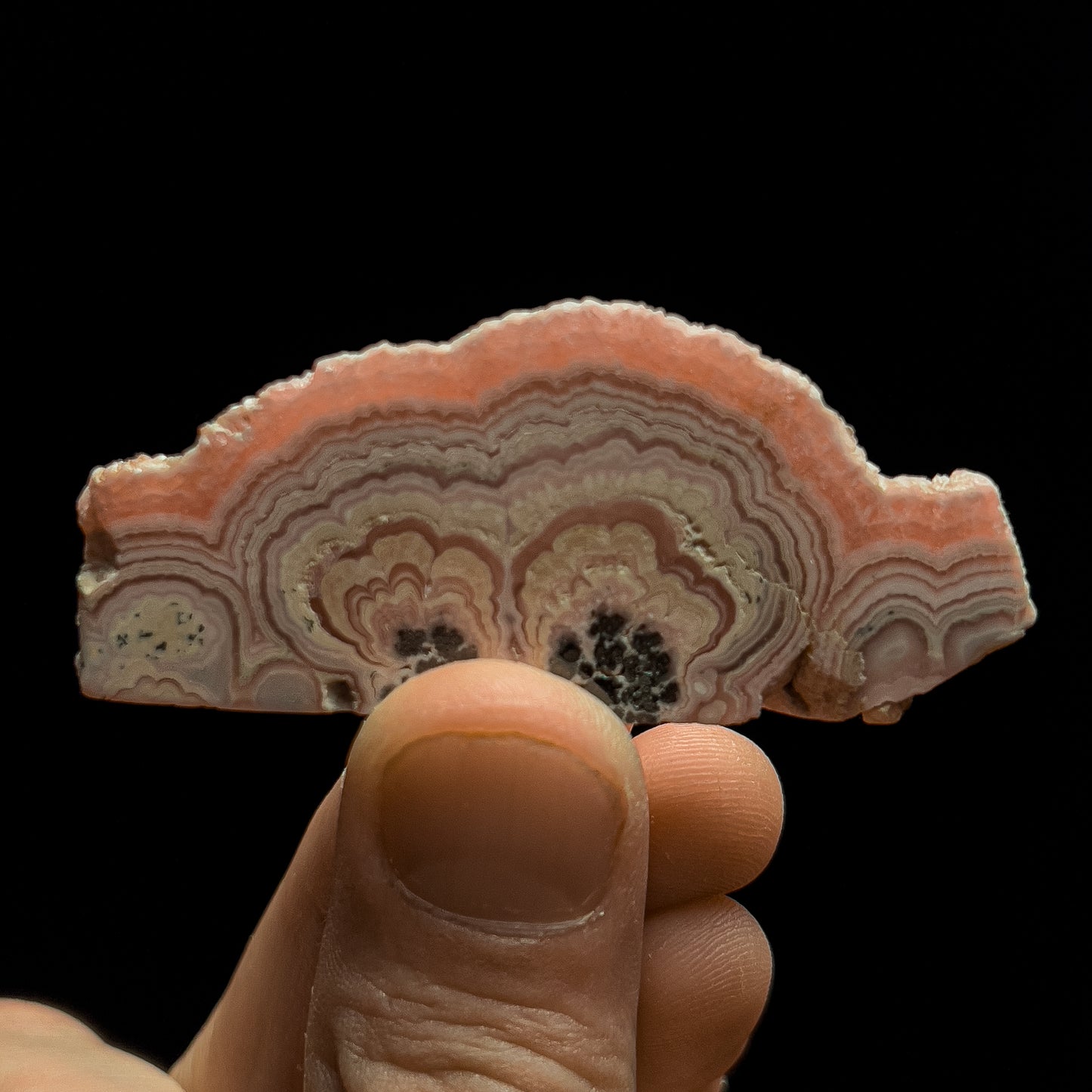 Rhodochrosite (polished)