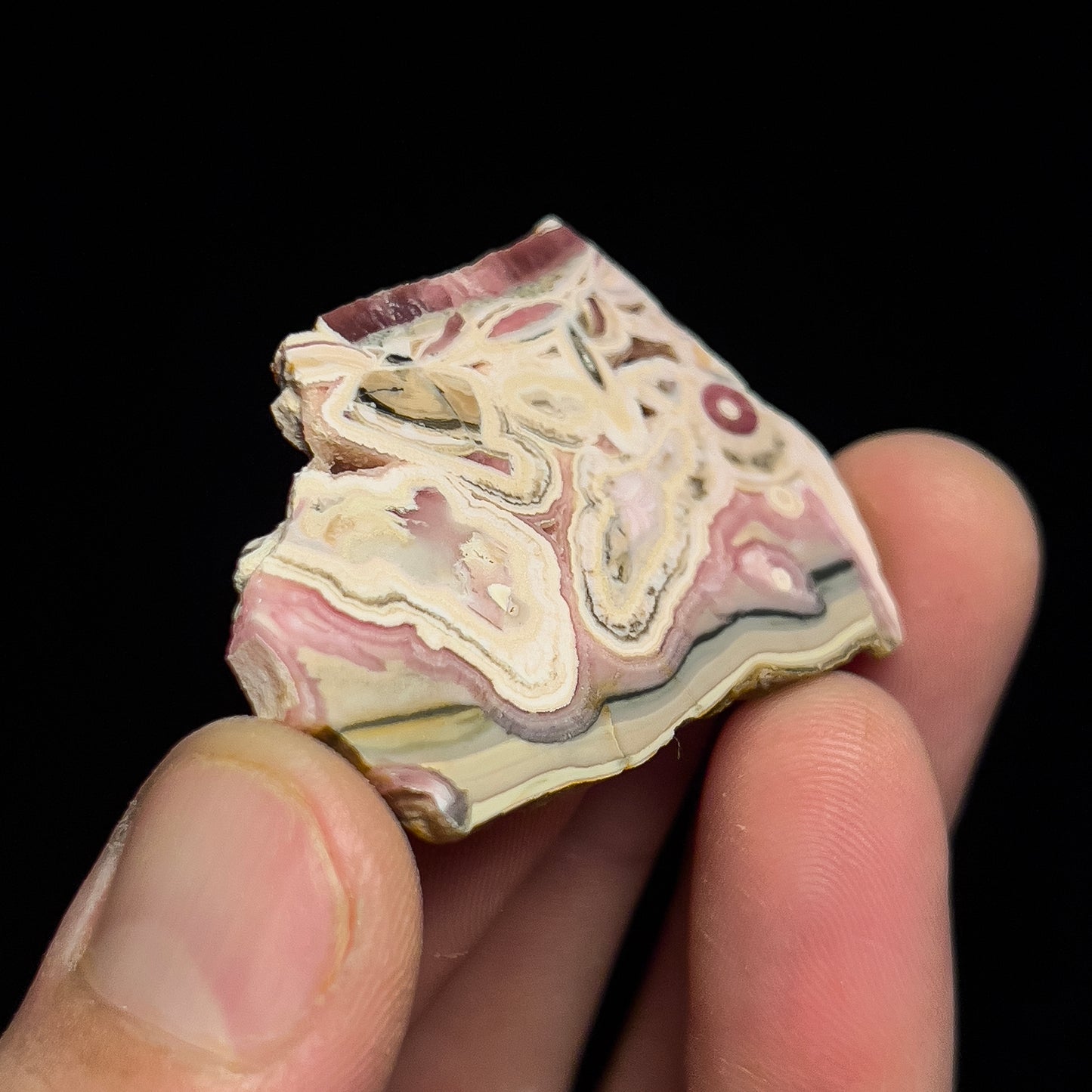 Rhodochrosite (polished)