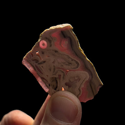 Rhodochrosite (polished)