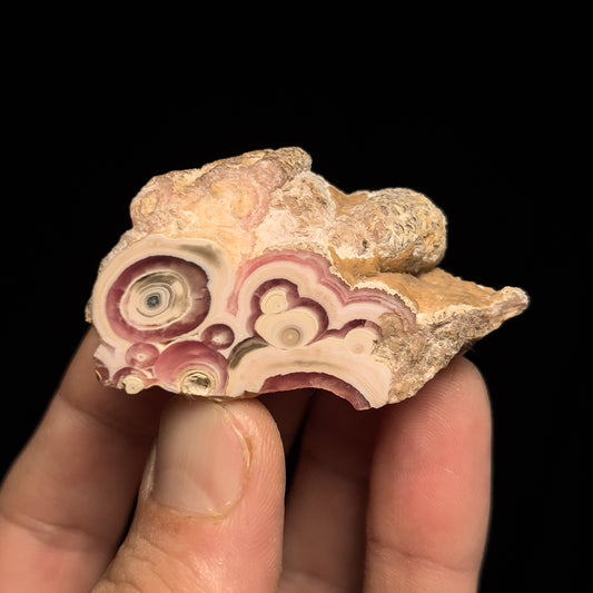 Rhodochrosite (polished)