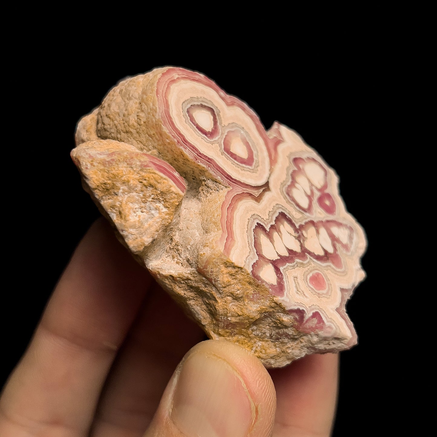 Rhodochrosite (polished)