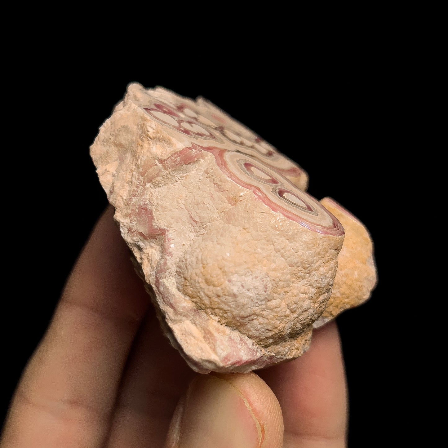 Rhodochrosite (polished)