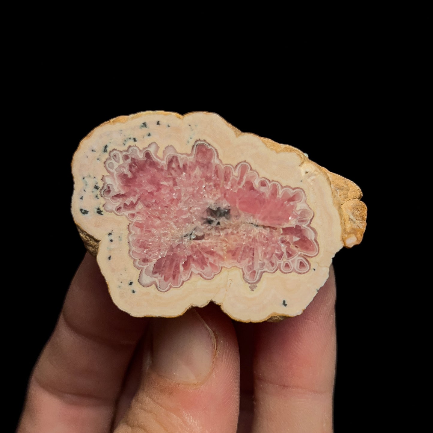 Rhodochrosite (polished)