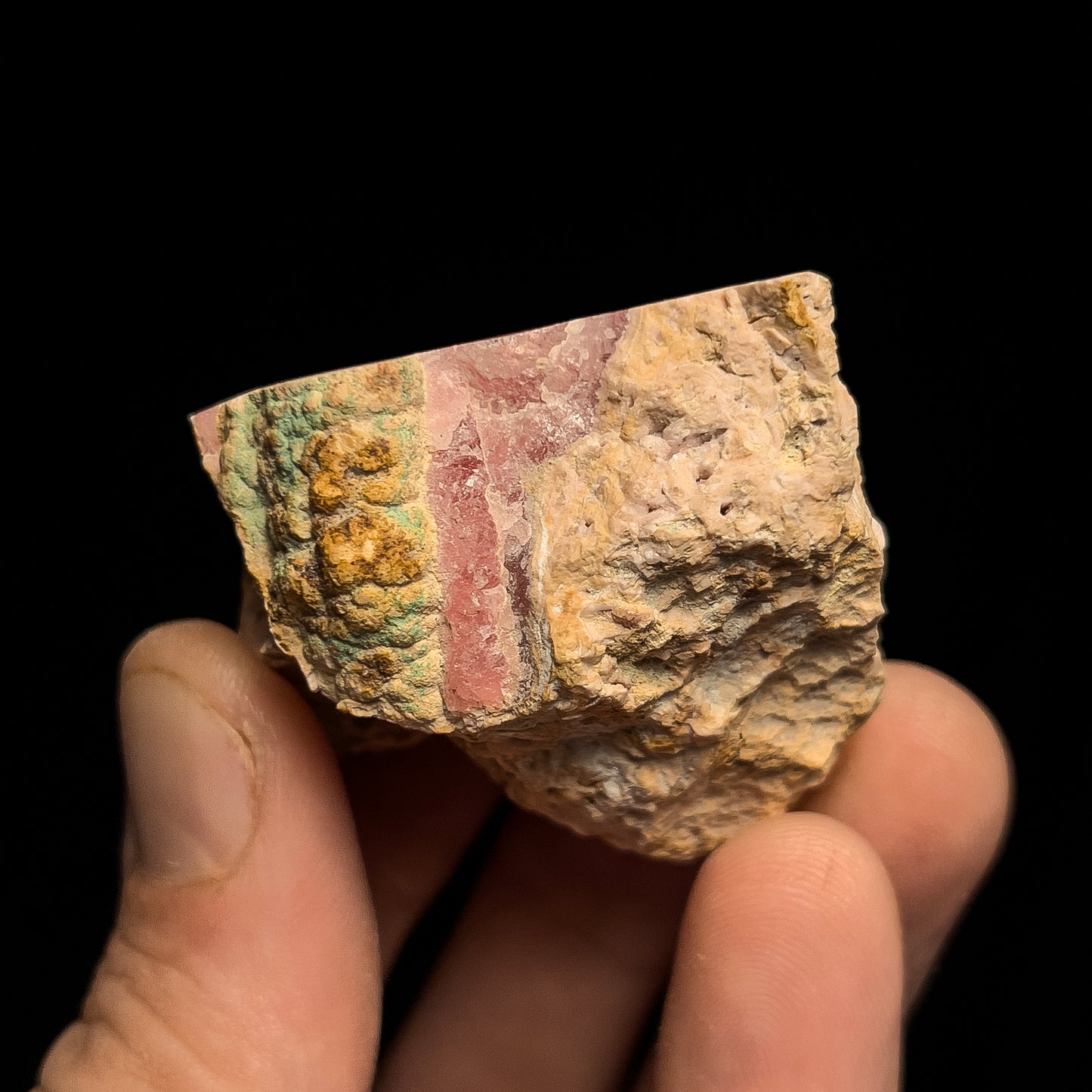 Rhodochrosite (polished)