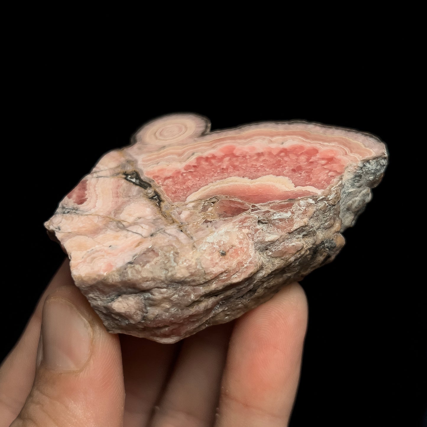Rhodochrosite (polished)