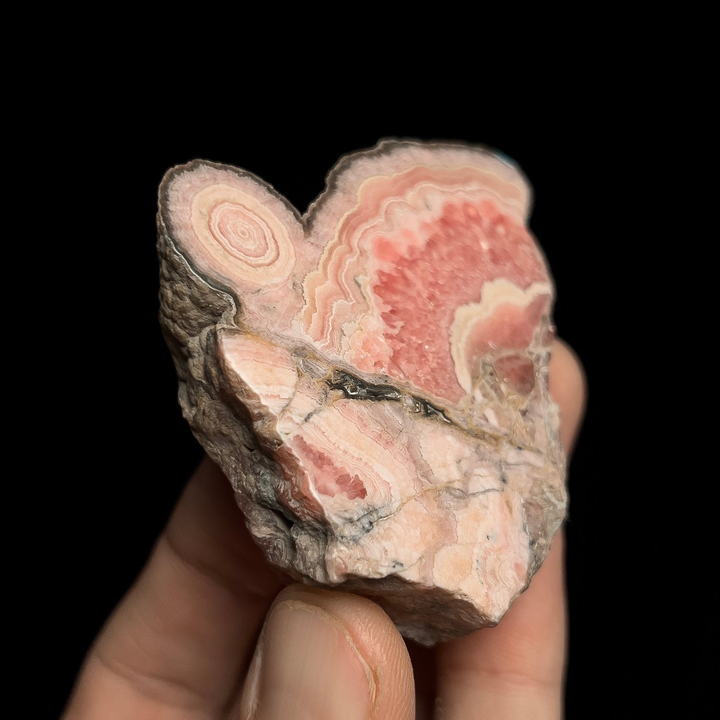 Rhodochrosite (polished)
