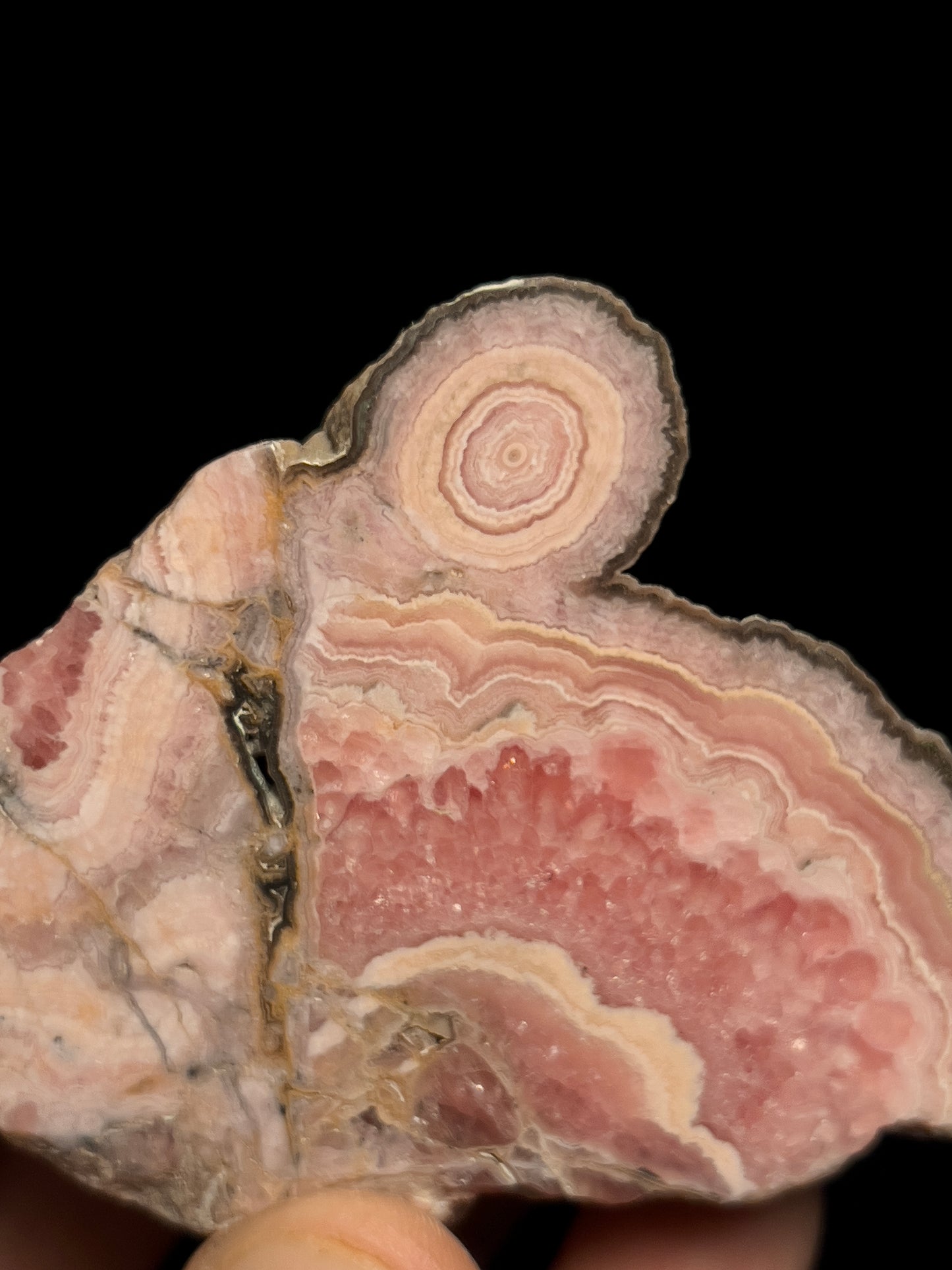 Rhodochrosite (polished)