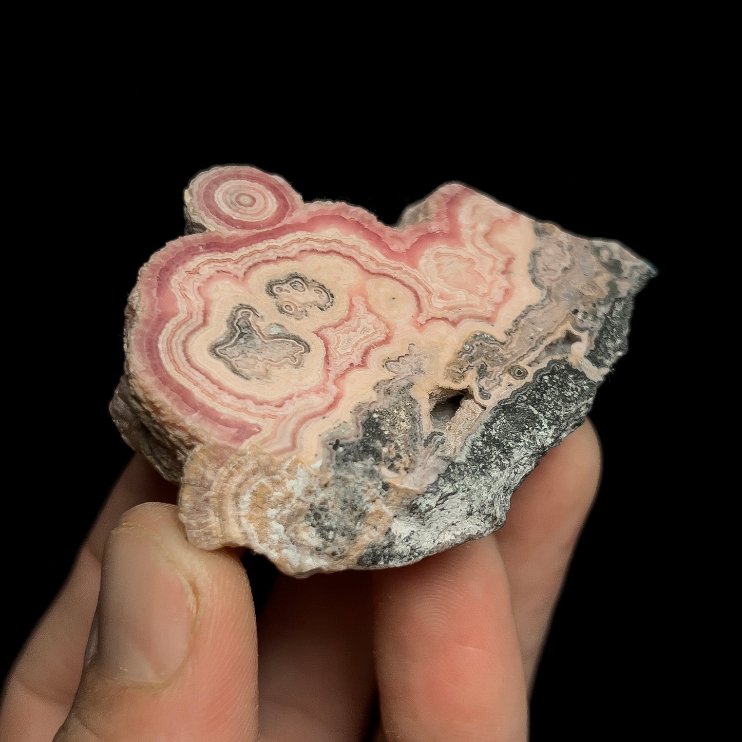 Rhodochrosite (polished)