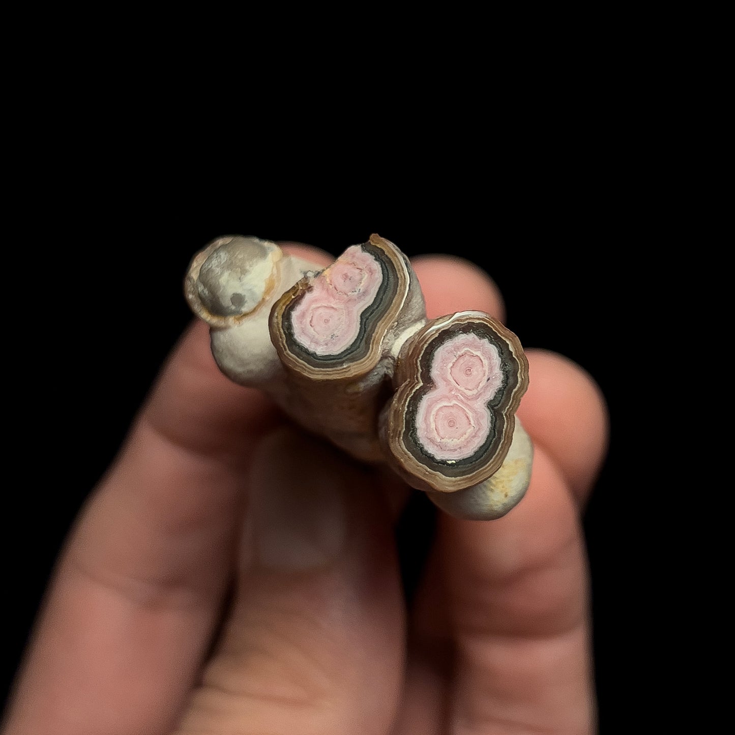 Rhodochrosite (polished)