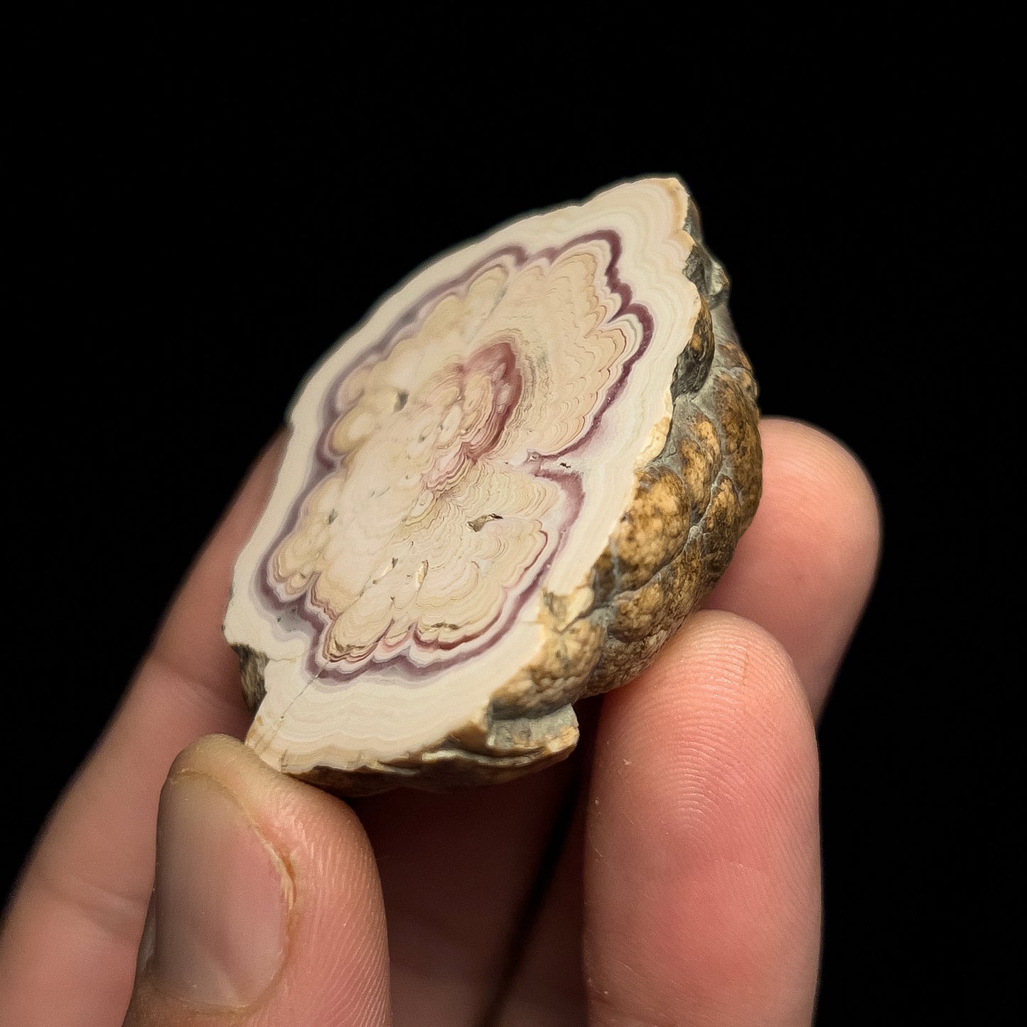 Rhodochrosite (polished)
