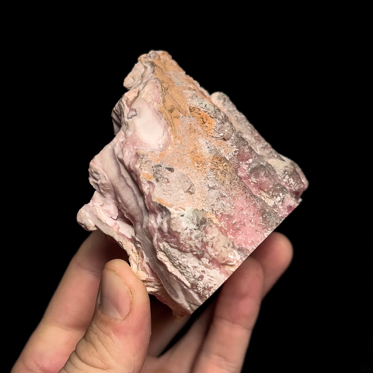 Rhodochrosite (polished)