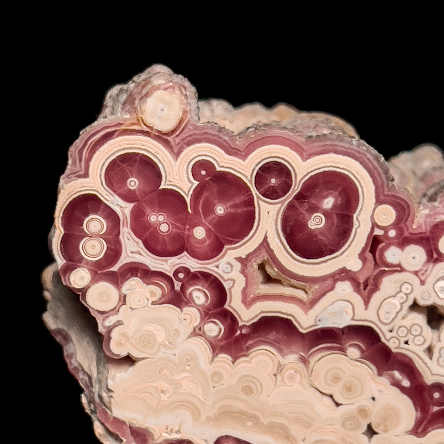 Rhodochrosite (polished)