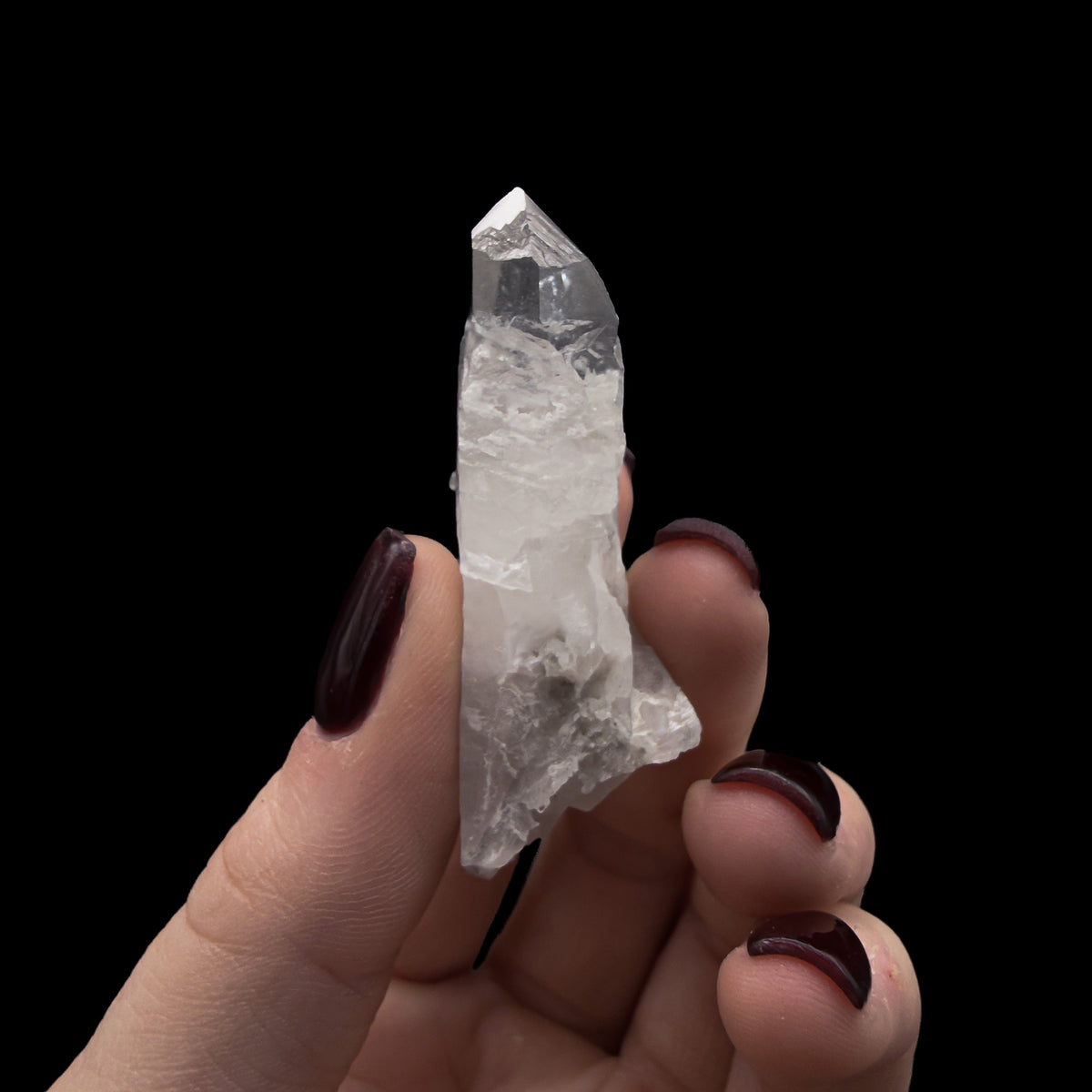 Quartz with inclusions