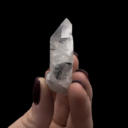Quartz with inclusions