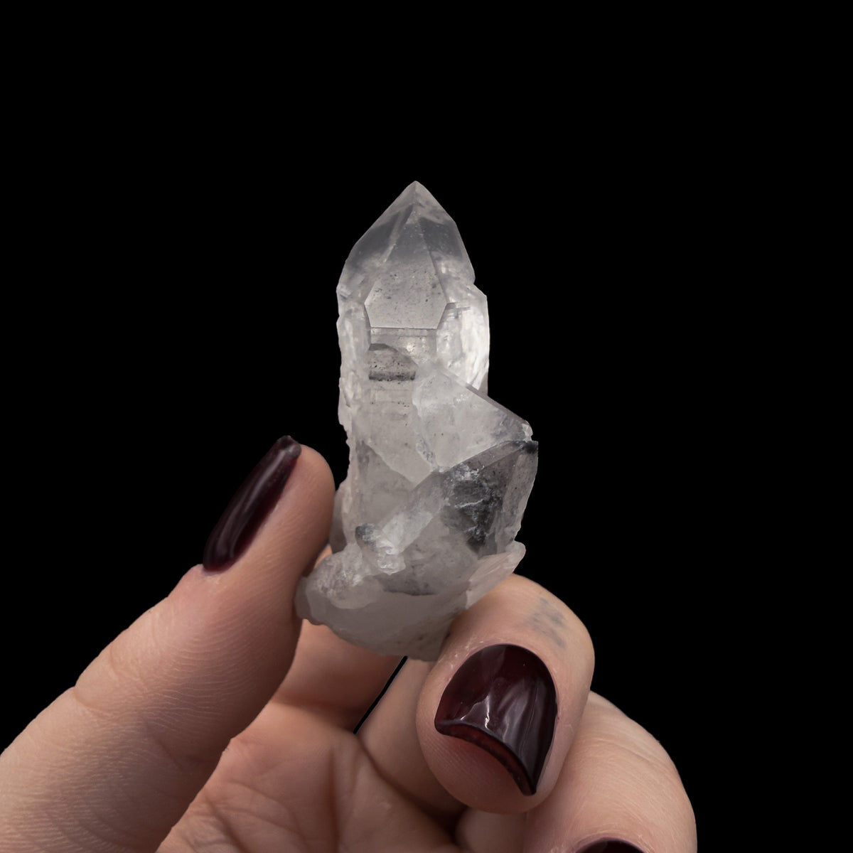Quartz with inclusions