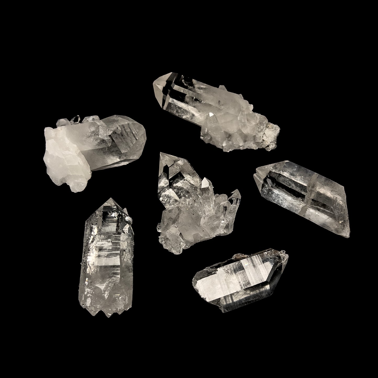 Quartz Crystal Parcel (6 pcs)