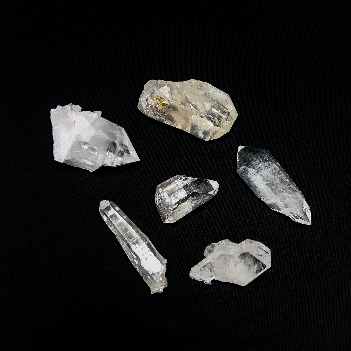 Quartz Crystal Parcel (6 pcs)