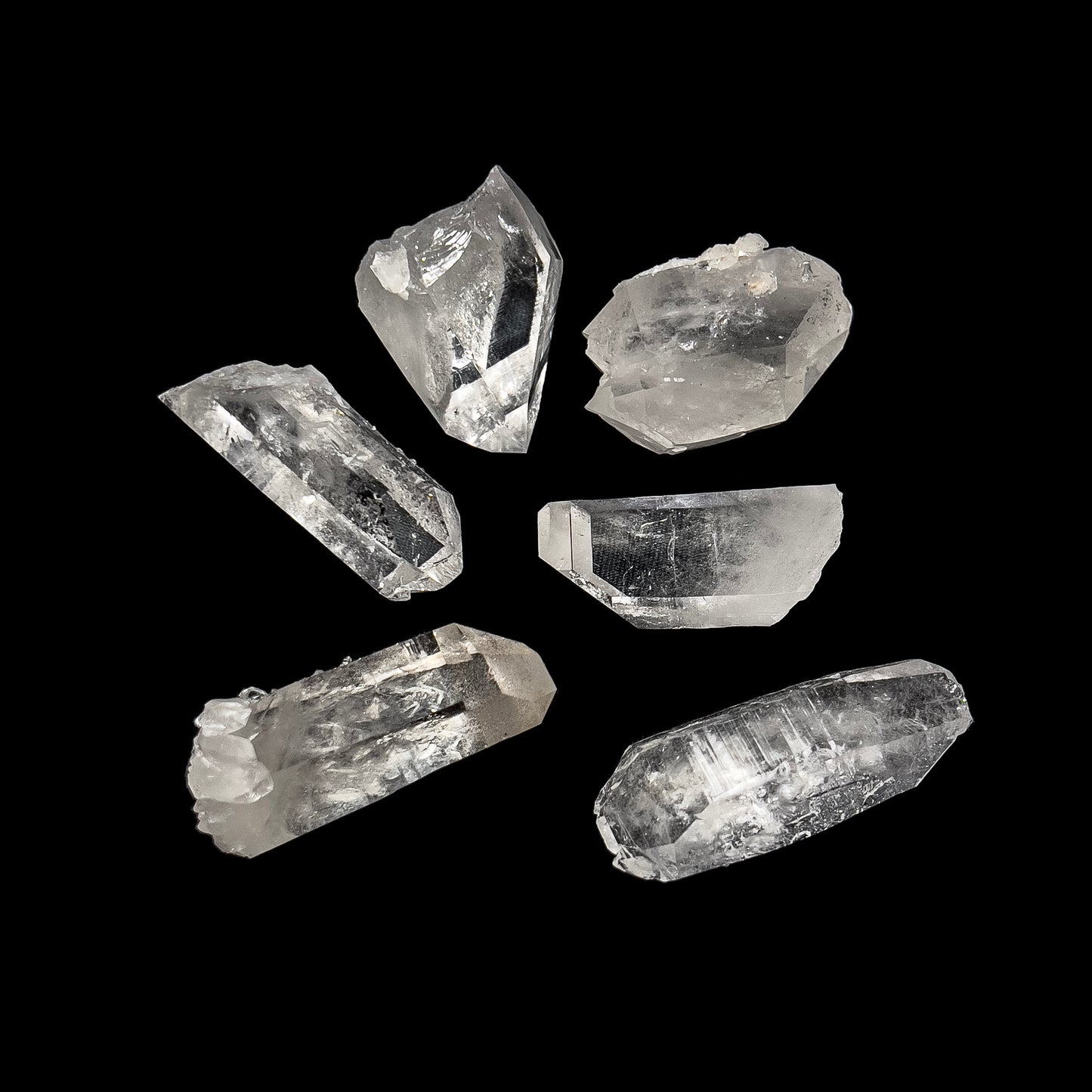Quartz Crystal Parcel (6 pcs)