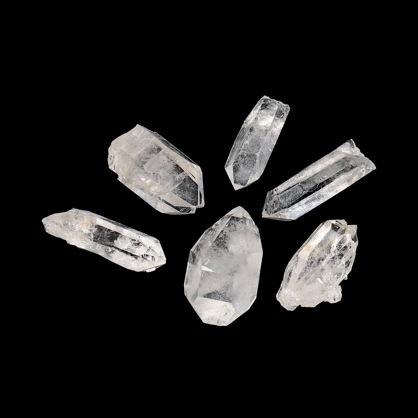 Quartz Crystal Parcel (6 pcs)