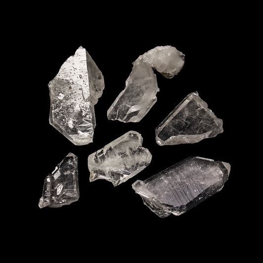 Quartz Crystal Parcel (6 pcs)