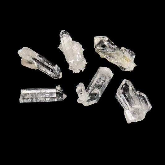 Quartz Crystal Parcel (6 pcs)