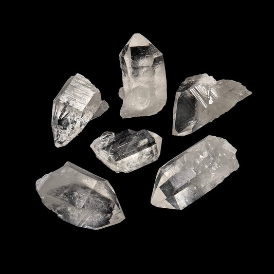 Quartz Crystal Parcel (6 pcs)